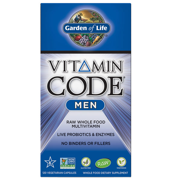 Garden of Life - Vitamin Code, Men, 120 Vegetarian Capsules