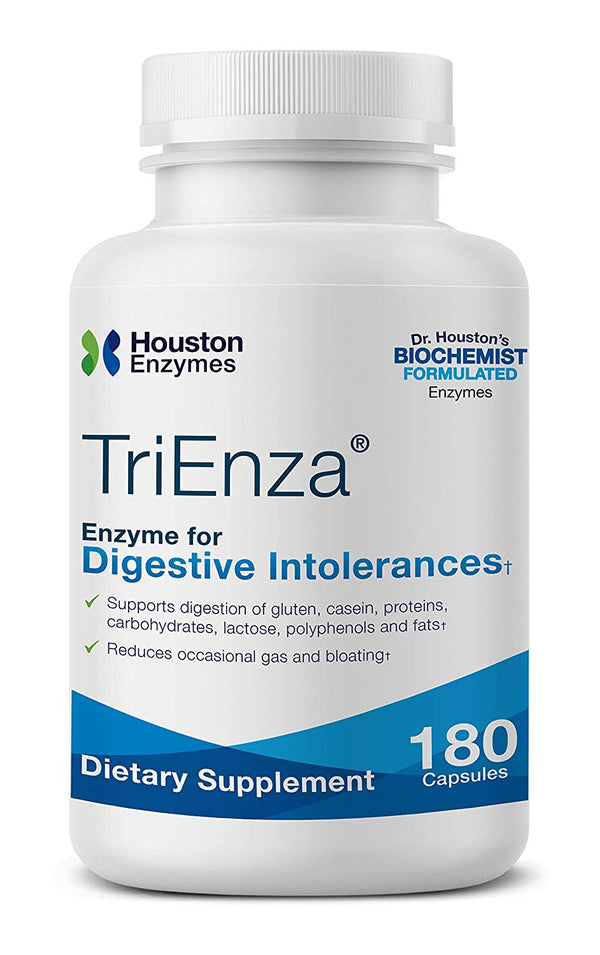 Houston Enzymes TriEnza 180 Capsules (90 Serving)