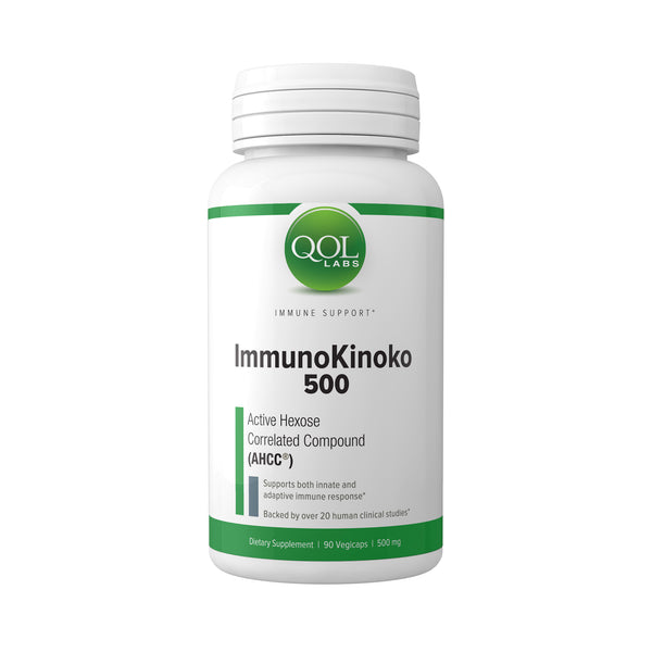 QOL Labs ImmunoKinoko AHCC 500 mg 90 Capsules